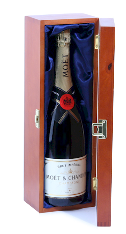 A Magnum of Moet Chandon Champagne