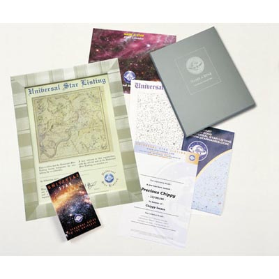 A3 Name A Star Gift Set