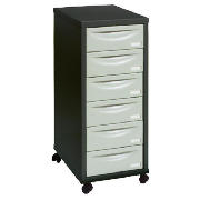 Unbranded A4 6 DRAWER MINI DRAWER FILING CABINET
