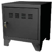 Unbranded A4 Small locker cabinet, black