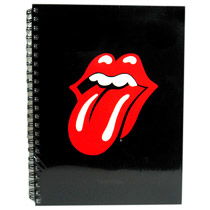 A4 Soft Back Wiro Note book - Rolling Stones