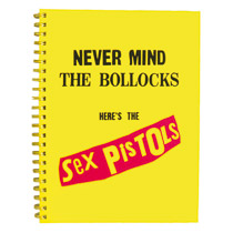 A4 Soft Back Wiro Note book - Sex Pistols
