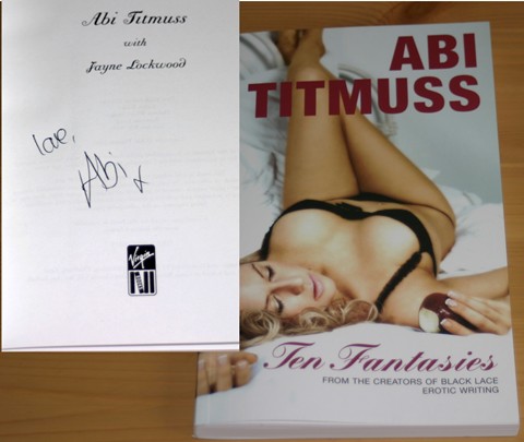Signed by Abi on the inside title page. Certificate of Authenticity no. 0600000312