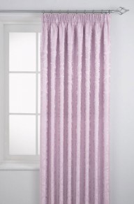 Abigail Lined Pleated Curtains with Tie-Backs