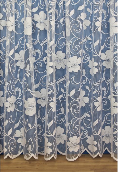Unbranded Abigail White Net Curtains