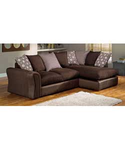 Abingdon Right Hand Corner Group - Brown