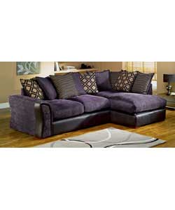 Abingdon Right Hand Corner Group - Charcoal