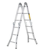 This Abru domestic 12 rung combination ladder can be extended to a height of 3.34m so it?s ideal for