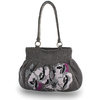 Unbranded Abstract Mono Shoulder Bag Handbag -- lbt-210 grey