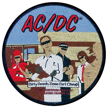 AC/DC - Dirty Deeds Patch