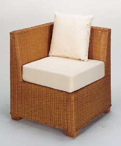 Acacia Corner Unit Natural Cushion