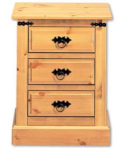 Acapulco 3 Drawer Narrow Chest