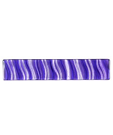 Unbranded Accents Wave Purple Glass Border