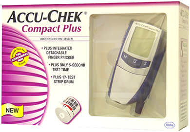 Accu Chek Compact Plus Blood Glucose Monitor