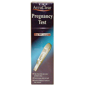 AccuClear Pregnancy Test - size: Single