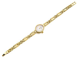 Unbranded Accurist-GD1658-9ct-Gold-and-Mother-of-Pearl-Bracelet-Watch-237025