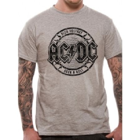 ACDC Hv Rock N Roll T-Shirt Large (Barcode EAN=5054015140331)