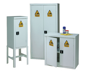 Enables the safe storage and separation of caustic materials  as demanded by the COSHH regulations
