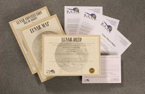 Acre of Land on the Moon