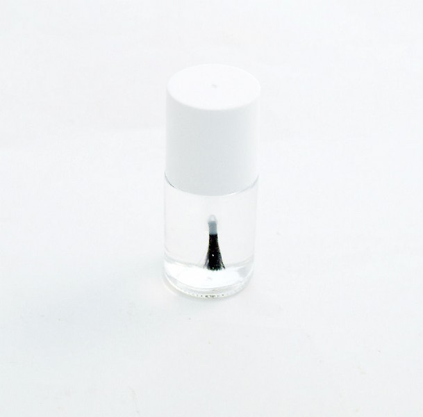 Acrylic topcoat. Also great UV protection. Protect your nails from the damages from the sun.