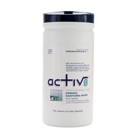 Unbranded Activ8 Sanitisation Wipes - 200 sheets