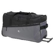 Unbranded Activequipment Black / Grey Wheeled Holdall