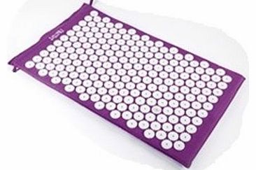 The mat contains 210 evenly-spaced, spiked flowers. Each spiked flower hosts 42 tiny pressure points, which aim to relax the body and promote a sense of wellbeing. Made from 100% cotton, the mat is recommended for use for up to 20 minutes a day, prov