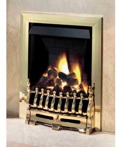 Adam Brass Gas Fire