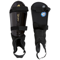 Unbranded adiPURE Chrome Shinpads - Black/Metallic Gold.