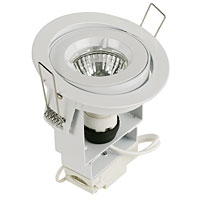 Adjustable Pro Mains Halogen Downlight White