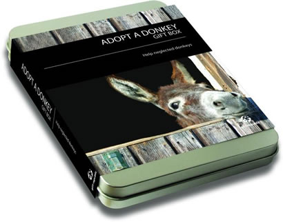 Unbranded Adopt a Donkey Gift Box