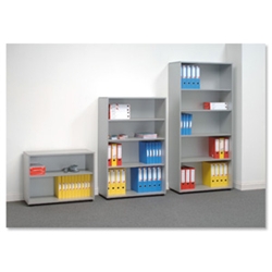 Adroit Sintra Medium Bookcase W900xD400xH1450mm