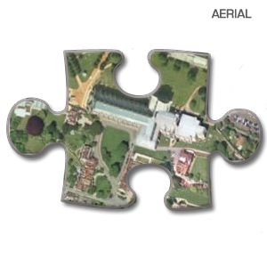 Unbranded (Aerial) - Personalised Map Jigsaw Puzzle - 400