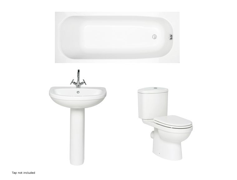 Unbranded Aerial Suite Package C-a (basin wc bath)
