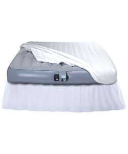 All the convenience of the original AeroBed but now at the height of a normal bed. Self-inflates in