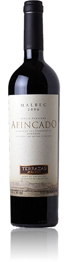 Unbranded Afincado Malbec 2007, Terrazas de los Andes
