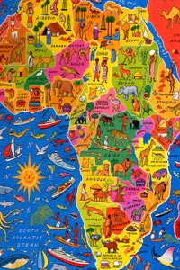 Cardboard jigsaw puzzle