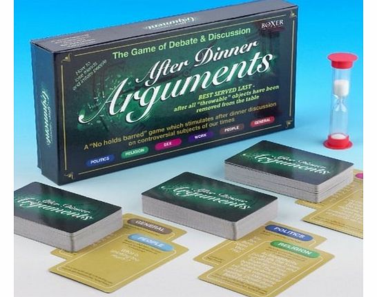 Unbranded After Dinner Arguments Game