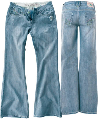 Unbranded Aged Kick Flares