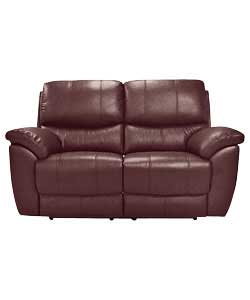 Unbranded Agrimi Regular Recliner Sofa Chocolate