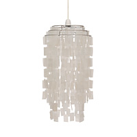 Unbranded AI109 NAT - Natural Capiz Shell Pendant Shade