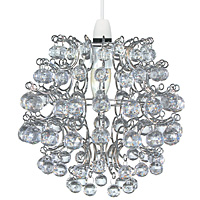 Unbranded AI159 CL - Clear Acrylic Pendant Shade