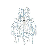 Unbranded AI187 AQ - Aqua Acrylic Pendant Shade