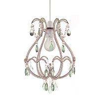 Unbranded AI187 DE - Duck Egg Acrylic Pendant Shade