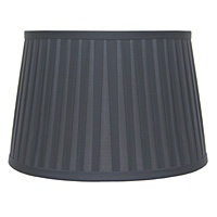 Unbranded AI258 BL - Black Silk Lamp Shade
