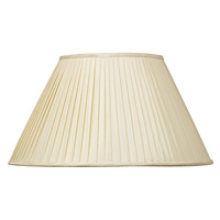 Unbranded AI263 12 AL - 12 Almond Silk Pleated Shade