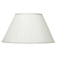 Unbranded AI263 16 IV- 16 Ivory Silk Pleated Shade