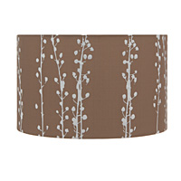 Unbranded AI270 CO - Coffee Silk Lamp/Pendant Shade