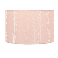 Unbranded AI270 PI - Pink Silk Lamp/Pendant Shade
