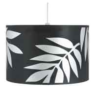 Unbranded AI271 BL - Black Silk Lamp/Pendant Shade